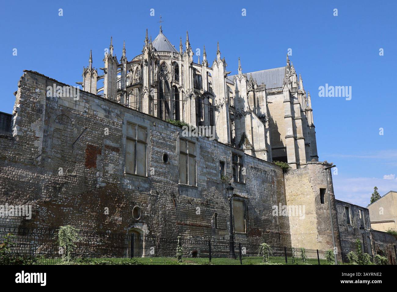 Petersdom, gotische Kathedrale, Stadt Beauvais, Département Oise, Frankreich Stockfoto