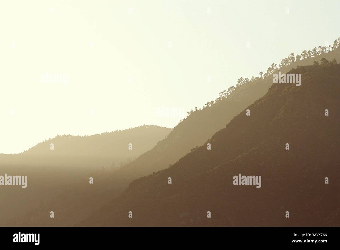 Goldene Stunde Stockfoto
