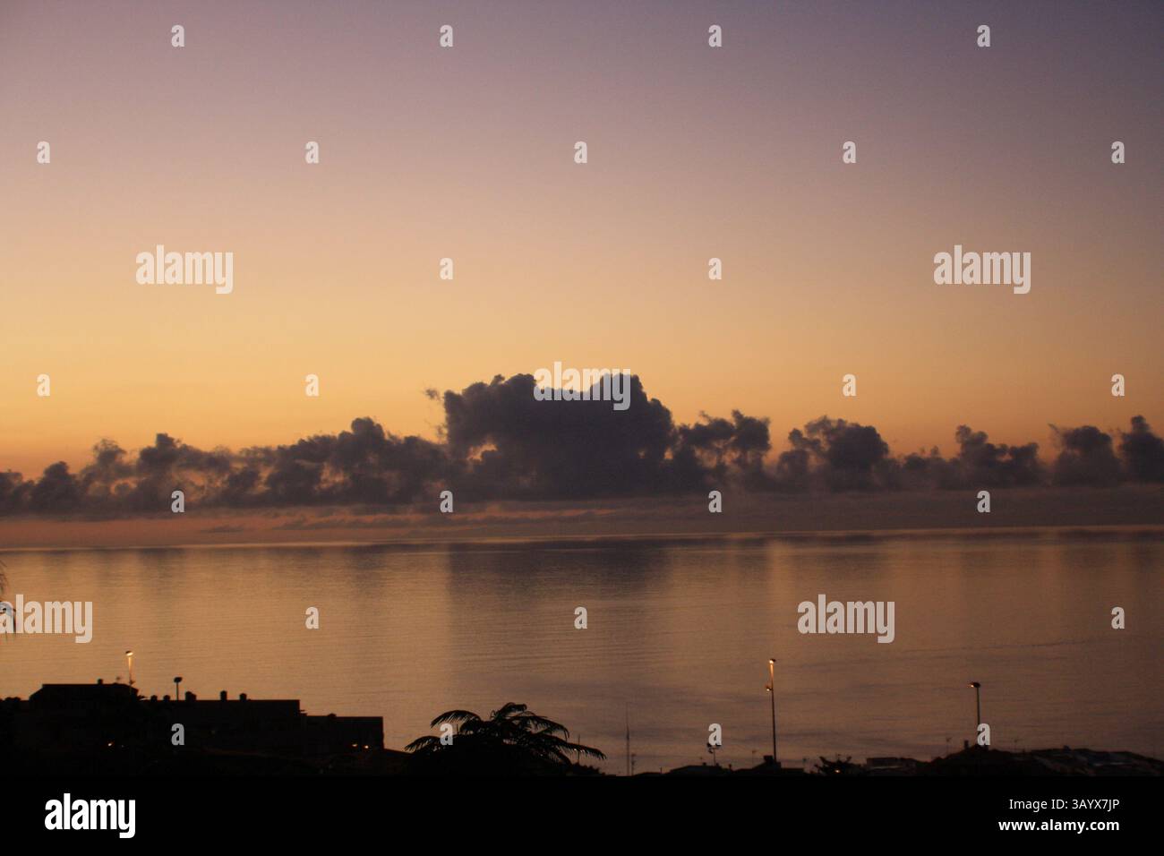 Goldene Stunde Stockfoto