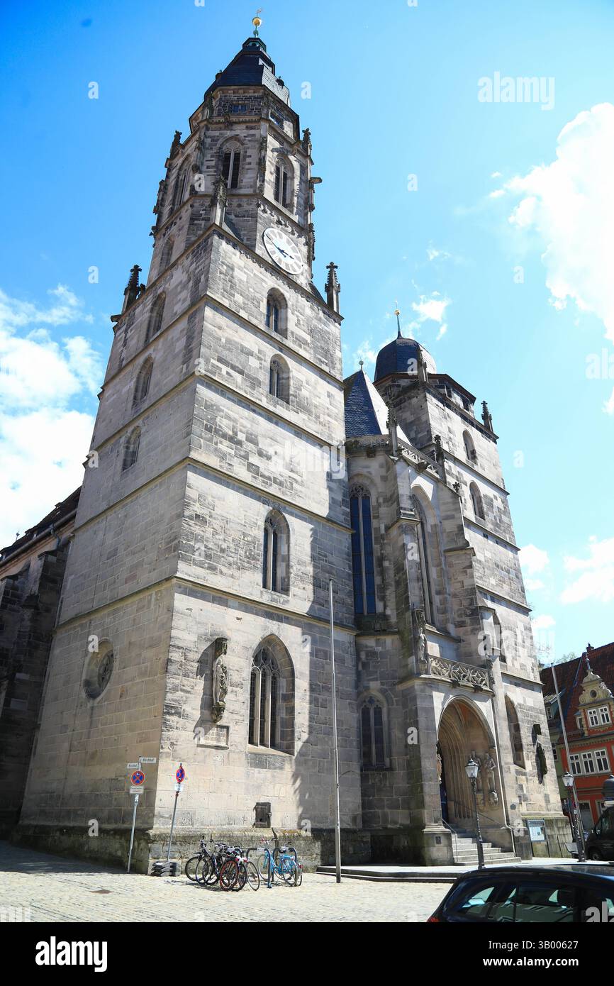 Stadtkirche St. Moriz in Coburg Stadtkirche St. Moriz in Coburg Bayern *** St. Moriz Kirche in Coburg St. Moriz Kirche in Coburg Bayern Copyright: XMatthiasxGränzdörferx Stockfoto