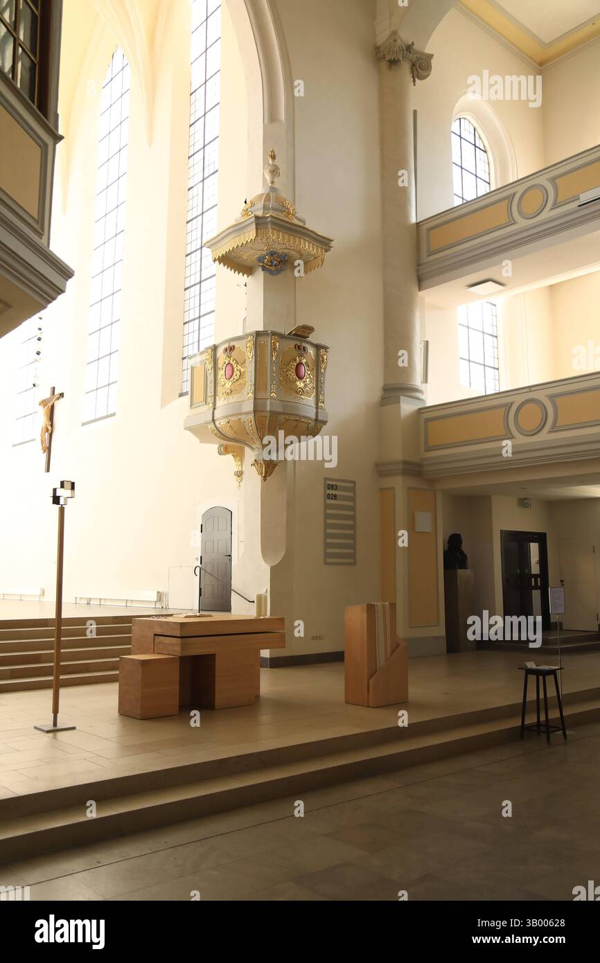 Stadtkirche St. Moriz in Coburg Stadtkirche St. Moriz in Coburg Bayern *** St. Moriz Kirche in Coburg St. Moriz Kirche in Coburg Bayern Copyright: XMatthiasxGränzdörferx Stockfoto