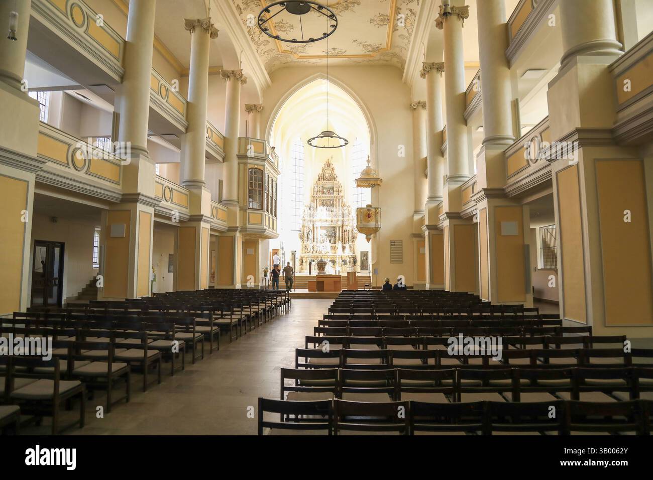 Stadtkirche St. Moriz in Coburg Stadtkirche St. Moriz in Coburg Bayern *** St. Moriz Kirche in Coburg St. Moriz Kirche in Coburg Bayern Copyright: XMatthiasxGränzdörferx Stockfoto
