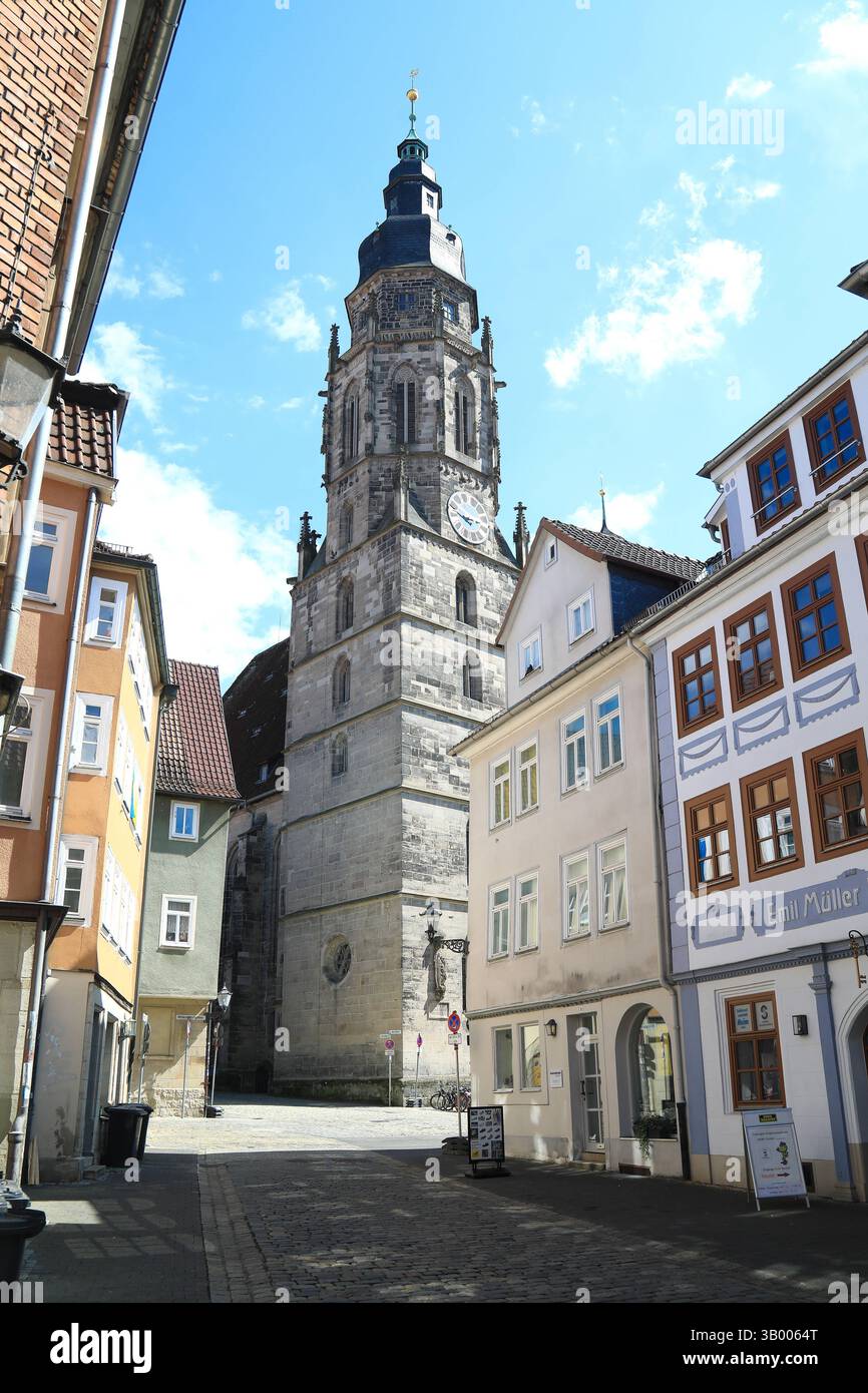 Stadtkirche St. Moriz in Coburg Stadtkirche St. Moriz in Coburg Bayern *** St. Moriz Kirche in Coburg St. Moriz Kirche in Coburg Bayern Copyright: XMatthiasxGränzdörferx Stockfoto