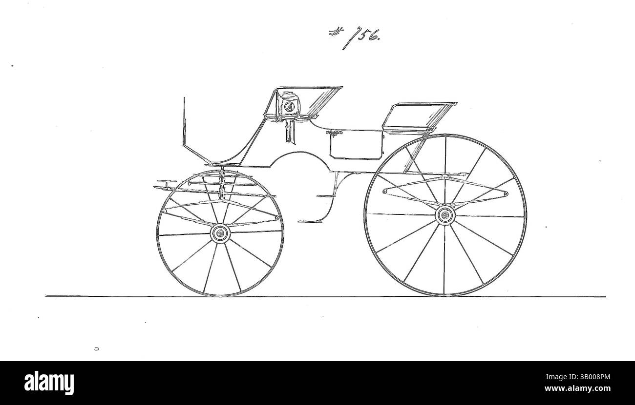 Eine stilisierte Darstellung eines Vintage-Kutschwagens mit komplizierten Rädern, umgeben von einer kosmischen Kulisse aus lebhaften Farben und wirbelnden Mustern. Klassische Kunst mit modernem Touch, neu interpretiert von Artotop Stockfoto
