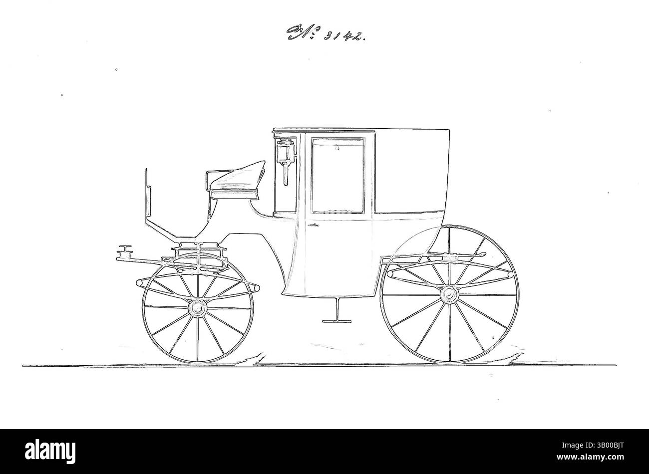 Ein Vintage-Wagen, der elegant mit leuchtenden Akzenten umrahmt wird und komplizierte Raddesigns vor einem schimmernden Hintergrund präsentiert. Klassische Kunst mit modernem Touch, neu interpretiert von Artotop Stockfoto