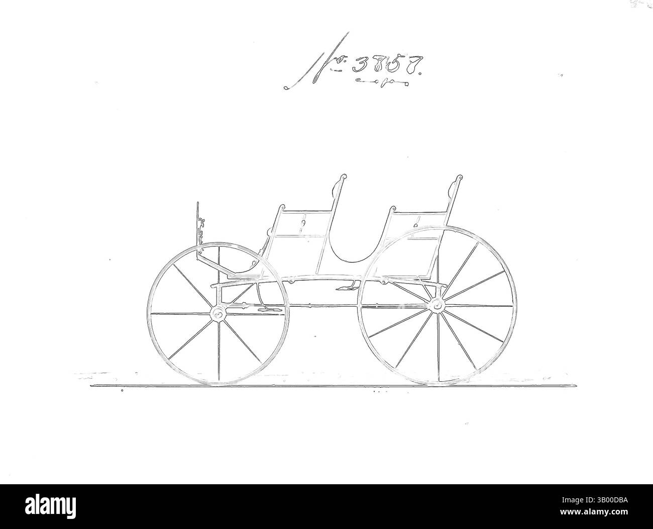 Eine kreativ gestaltete Darstellung eines Fahrrads mit leuchtenden Linien und leuchtenden Farben, die sein verspieltes Design unterstreichen. Klassische Kunst mit modernem Touch, neu interpretiert von Artotop Stockfoto