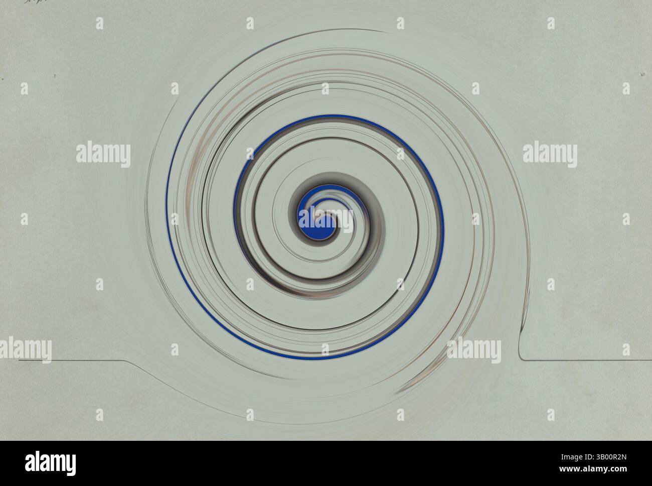 Ein stilisierter Schlitten mit einem komplizierten Design, mit einer geschwungenen Vorderseite, die einem mythischen Wesen ähnelt, begleitet von leuchtenden blauen Akzenten vor einem farbenfrohen, abstrakten Hintergrund. Klassische Kunst mit einem modernen Touch, neu interpretiert von Artotop Stockfoto