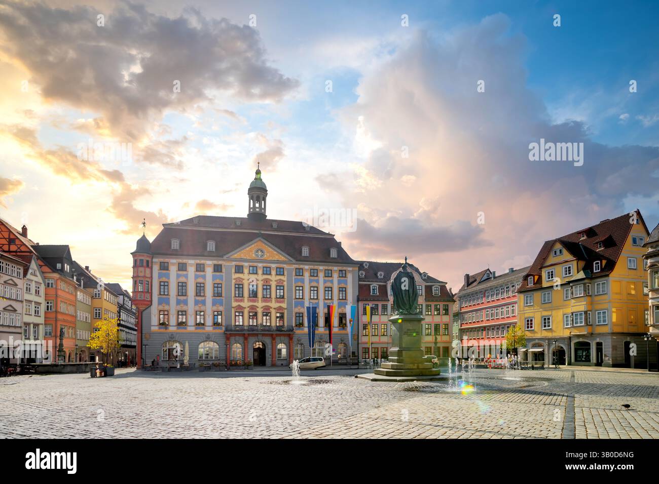 Altstadt von Coburg, Deutschland Stockfoto