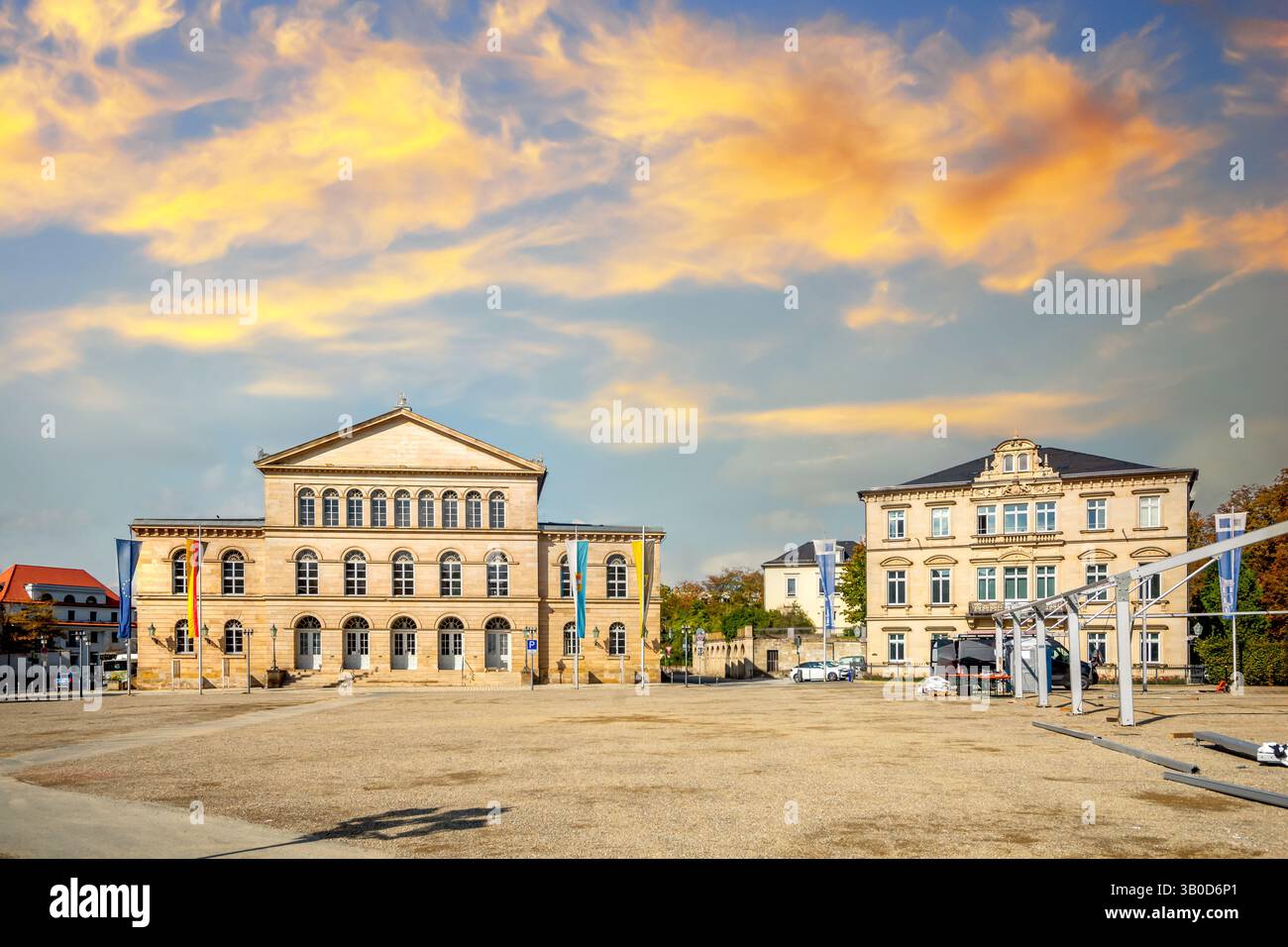 Altstadt von Coburg, Deutschland Stockfoto