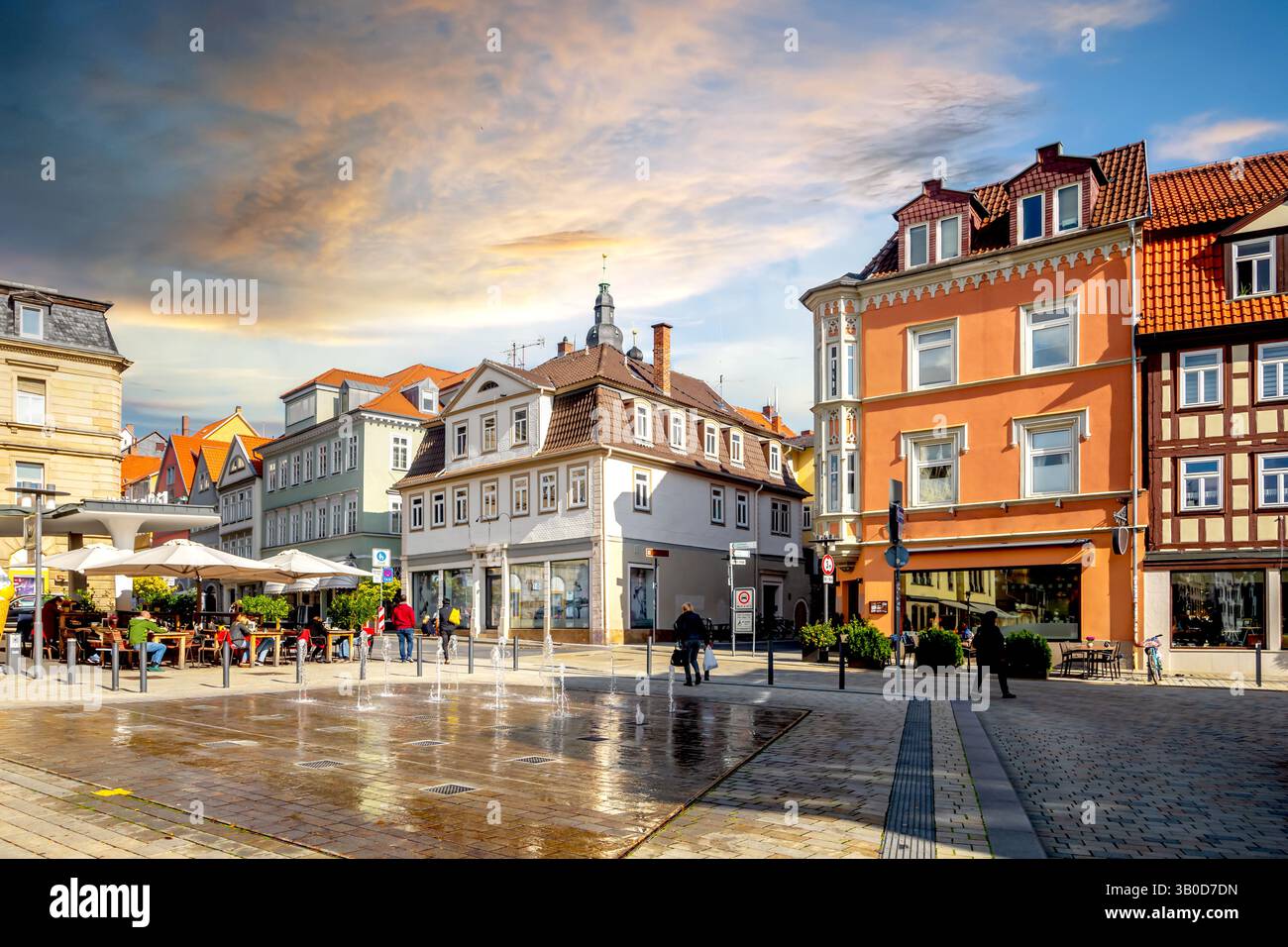 Altstadt von Coburg, Deutschland Stockfoto