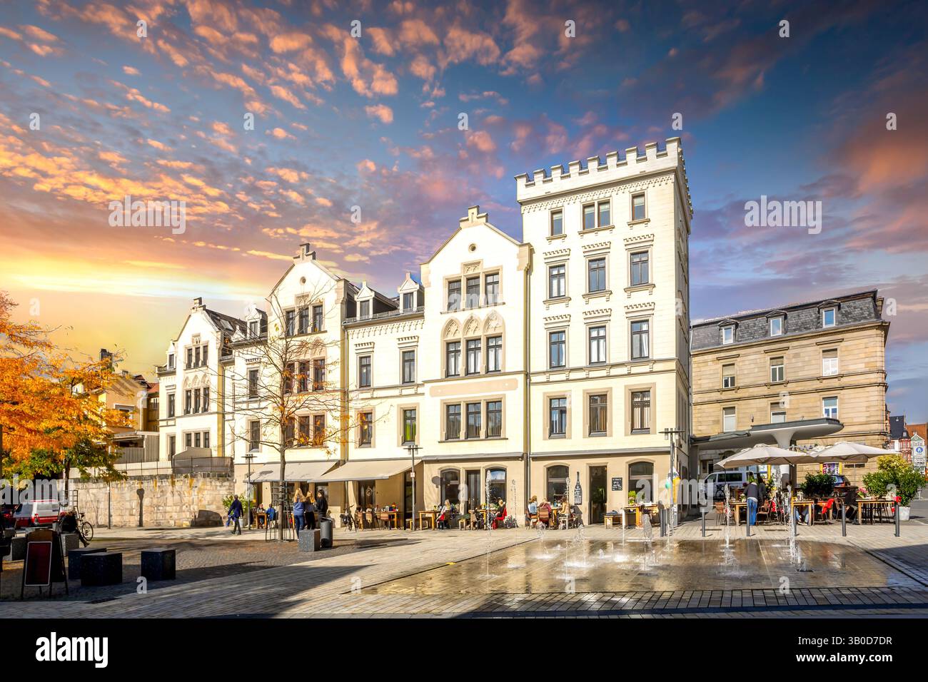 Altstadt von Coburg, Deutschland Stockfoto