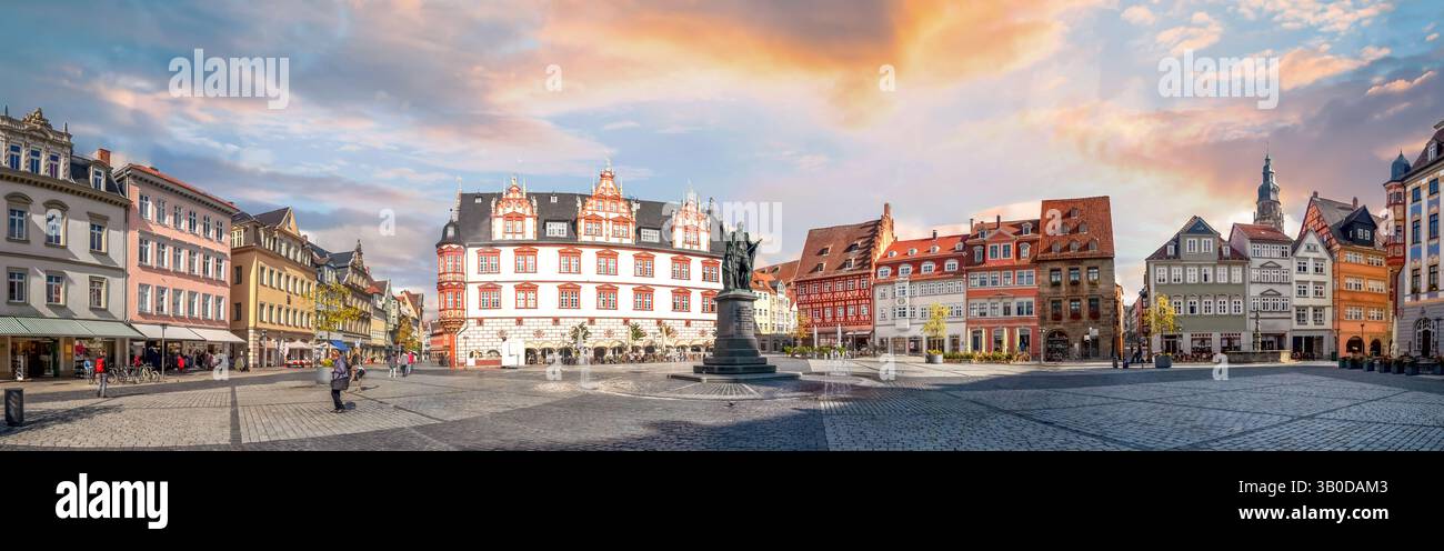 Altstadt von Coburg, Deutschland Stockfoto