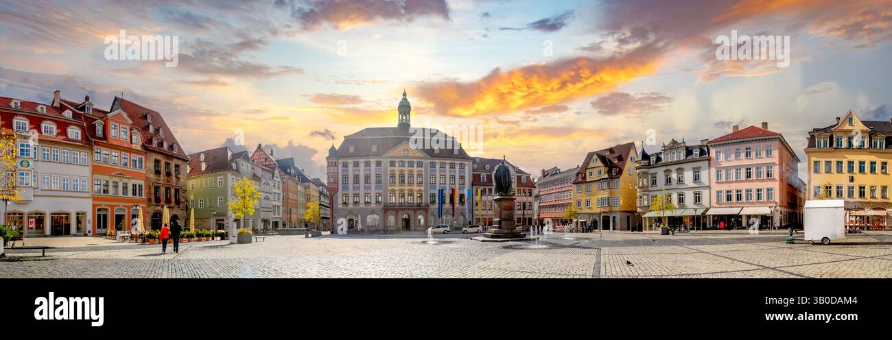 Altstadt von Coburg, Deutschland Stockfoto