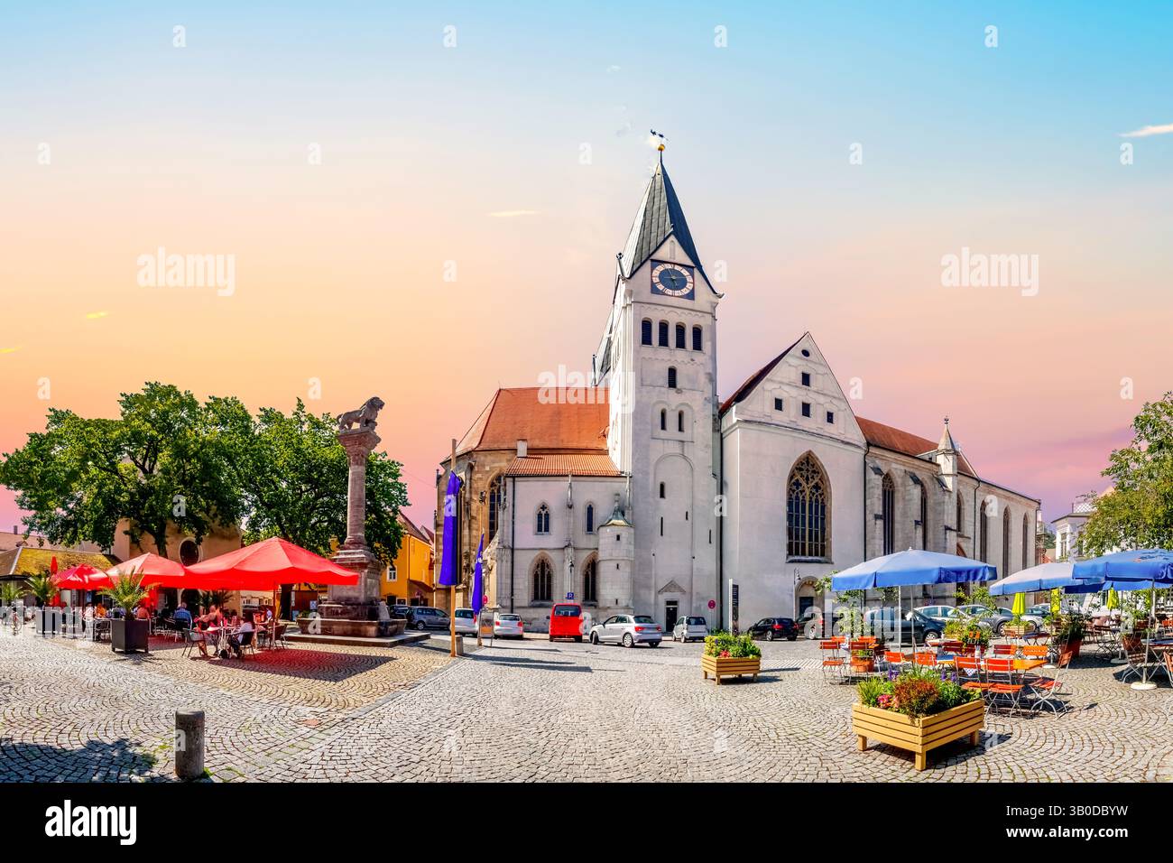 Altstadt von Eichstätt, Deutschland Stockfoto