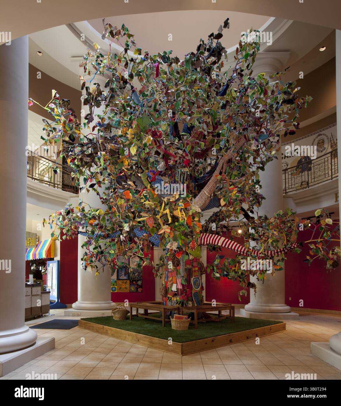 Datum Unbekannt - Huntsville, AL, USA - dekorierter Baum im Earlyworks Museum. (Kreditbild: © BuyEnlarge/ZUMAPRESS.com) Stockfoto