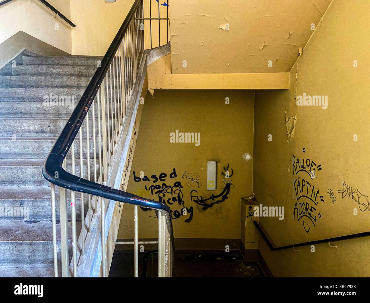 Funkhaus Interior Funhaus: Architekt des Interieurs. Barlin, Deutschland. Berlin das Funkhaus Berlin Gemrnay Copyright: XGuidoxKoppesxPhotox Stockfoto