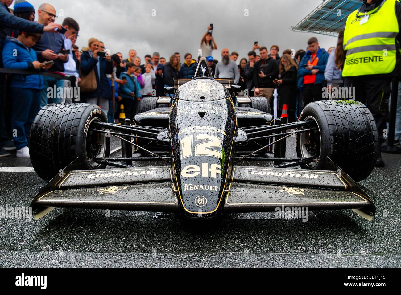 Lissabon, Portugal. 19. april 2025: Ayrton Senna Tribute Stockfoto
