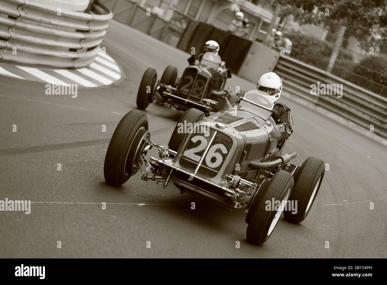 Epoche A, Fahrer Nicholas Topliss, 9. Grand Prix Historique Monaco Stockfoto