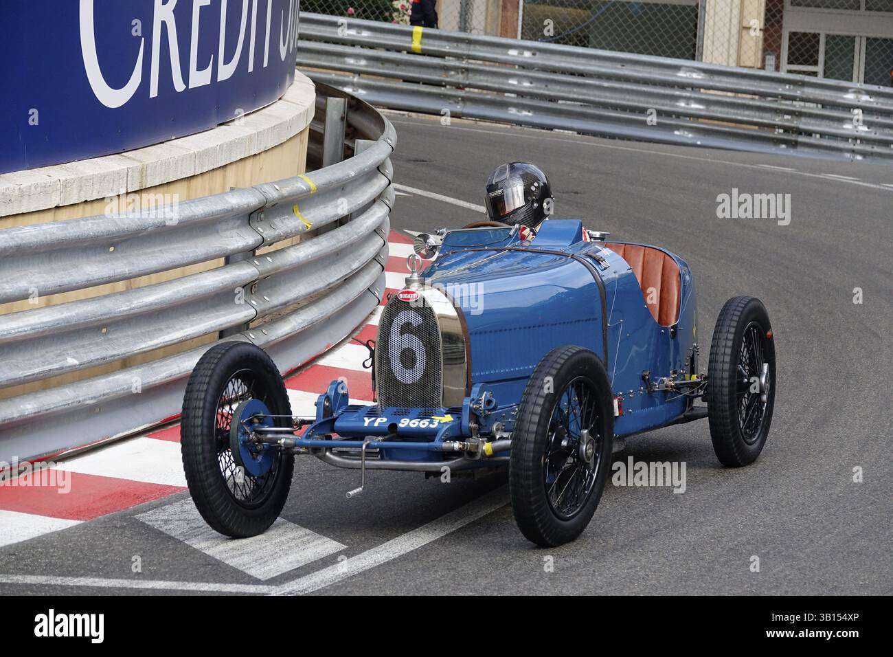 Bugatti 37 von 1926, Parade der alten Vorkriegs-Rennwagen, 11. Grand Prix Monaco Historique 2018, Fürstentum Monaco Stockfoto