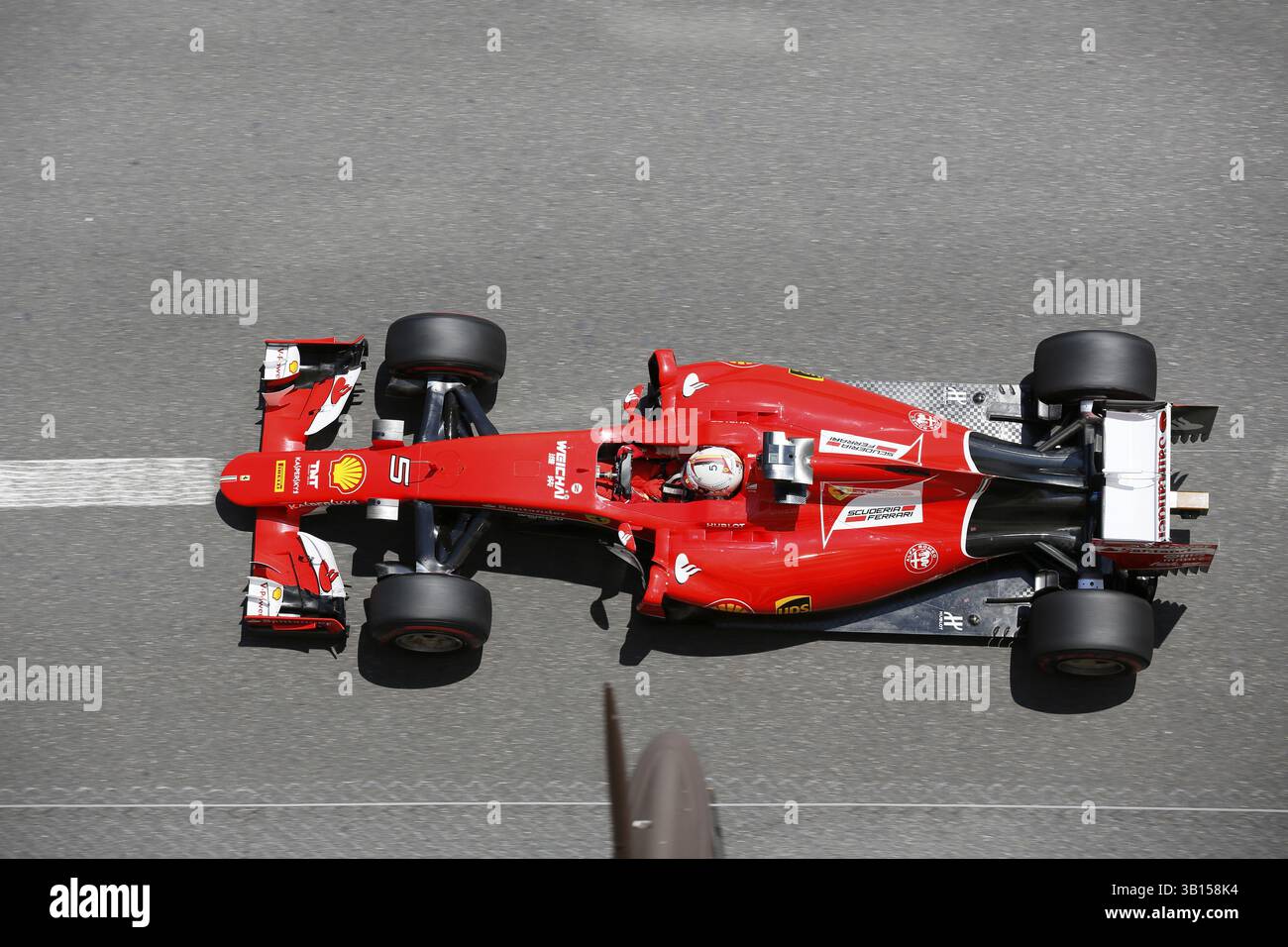 Sebastian Vettel, Ferrari, Formel 1 Grand Prix Monaco 2015 Stockfoto