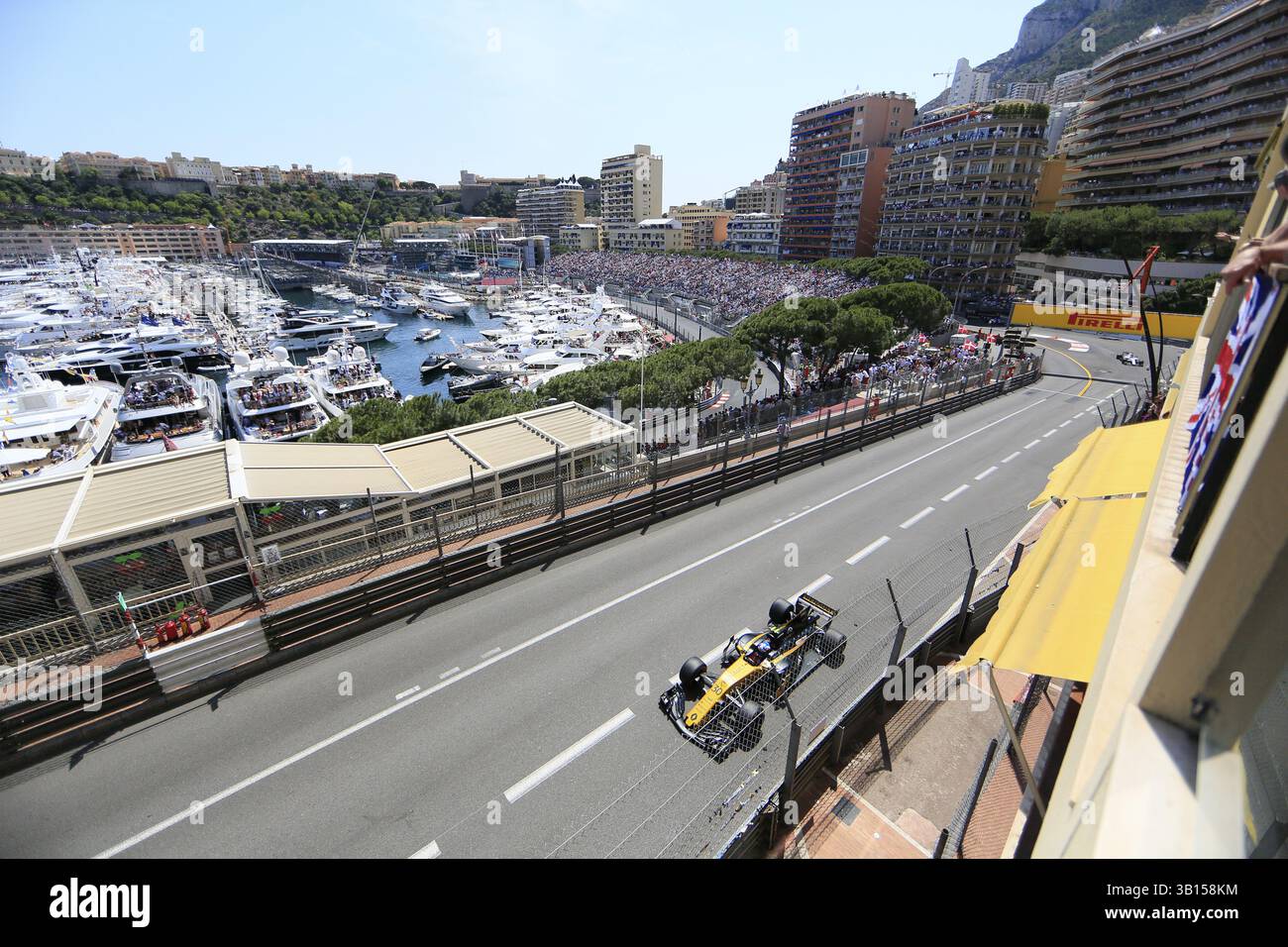 Jolyon Palmer, Renault, Formel-1-Rennen, Formel 1, Formel-1-Grand-Prix Monaco 2017 Stockfoto