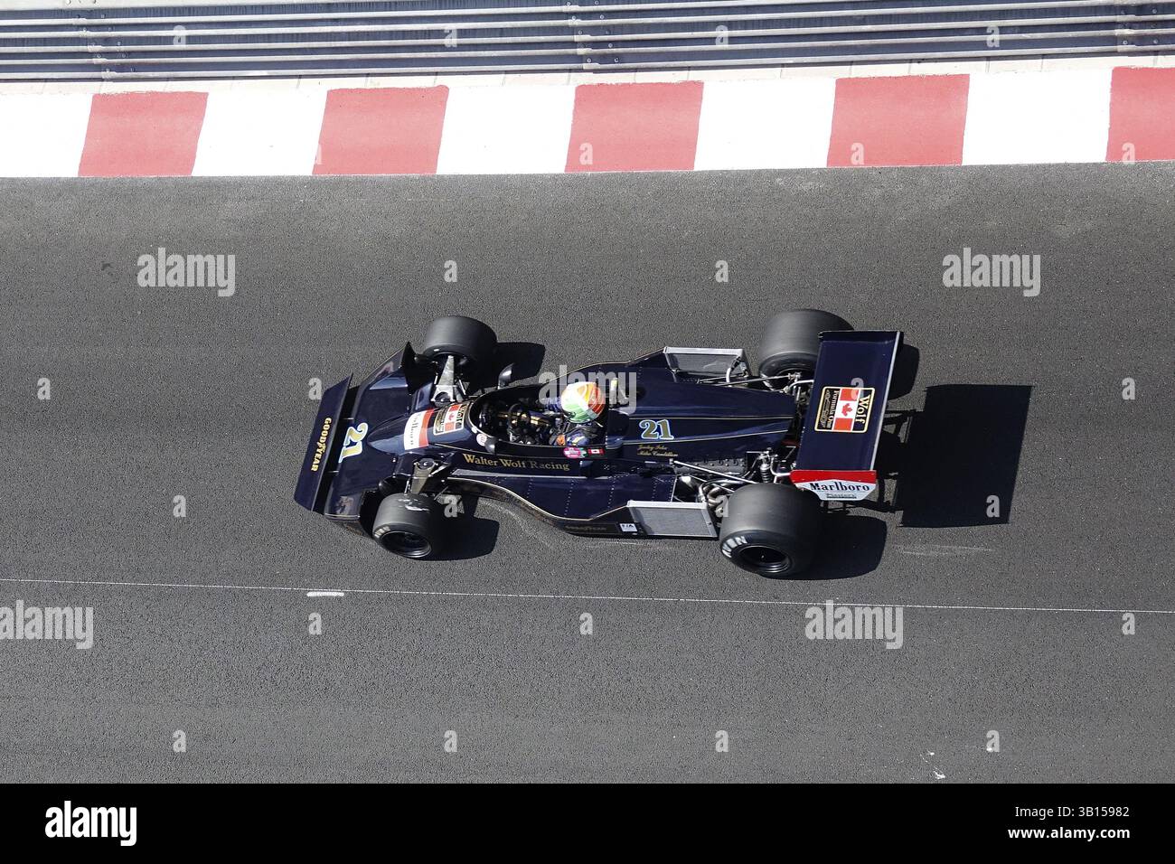 Williams FW05, Serie F, Formel-1-Rennwagen 1973-1976, 11. Grand Prix Monaco Historique, Fürstentum Monaco Stockfoto