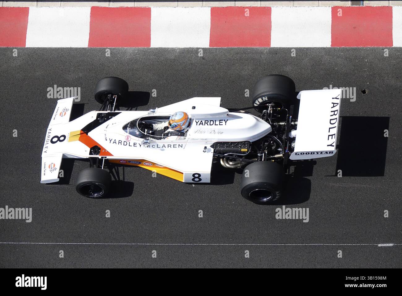McLaren M23, Serie F, Formel-1-Rennwagen 1973-1976, 11. Grand Prix Monaco Historique, Fürstentum Monaco Stockfoto