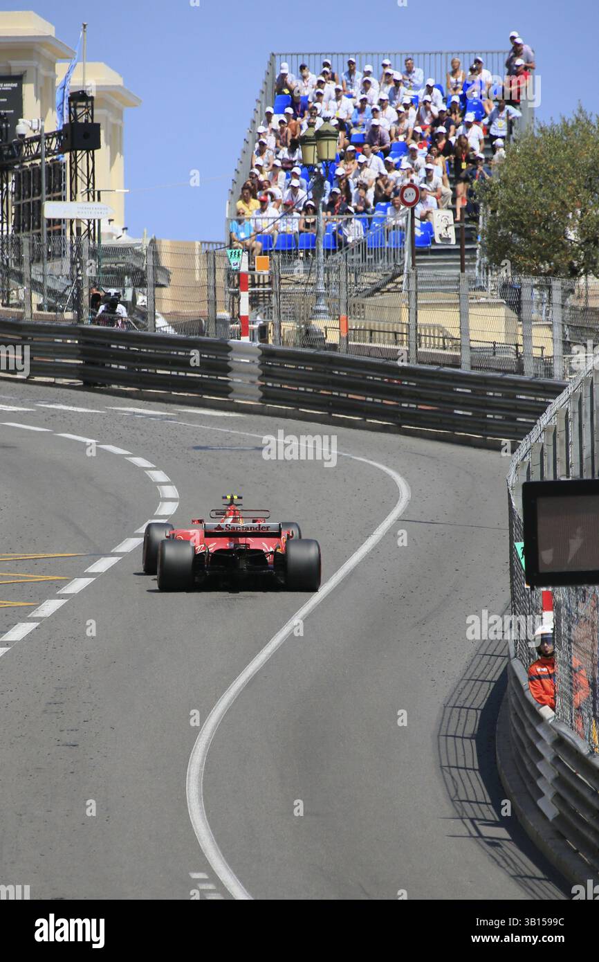 Auffahrt zum Casino, Formel 1-Rennen, Formel 1, Formel 1 Grand Prix Monaco 2017 Stockfoto