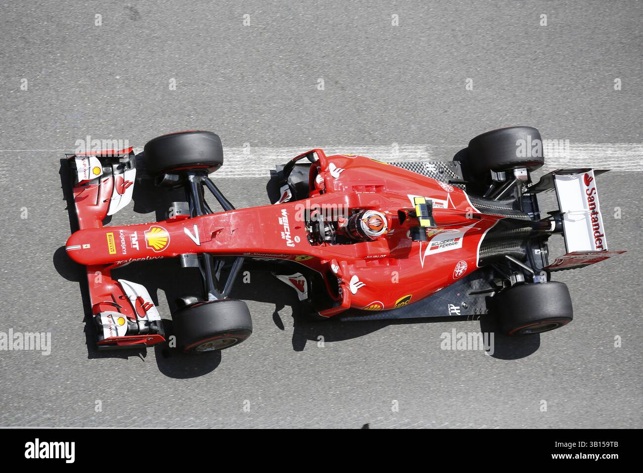 Kimi Raeikkoenen, Ferrari, Formel 1 Grand Prix Monaco 2015 Stockfoto