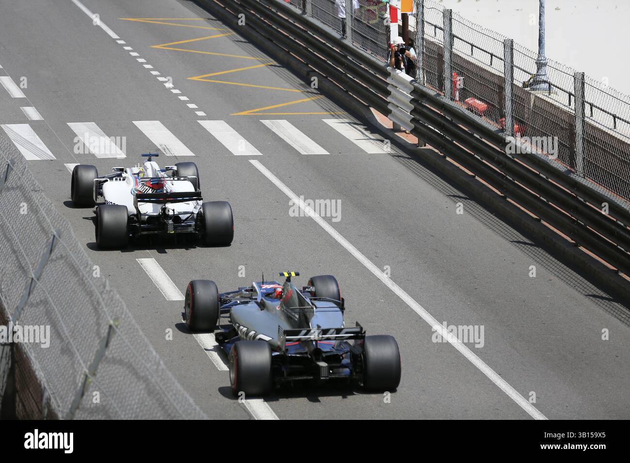 Auffahrt zum Casino, Formel 1-Rennen, Formel 1, Formel 1 Grand Prix Monaco 2017 Stockfoto
