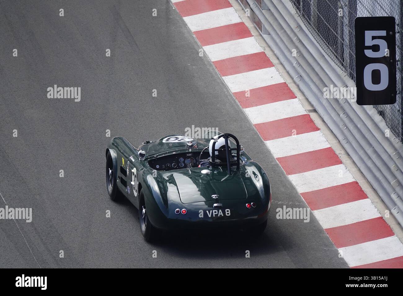 HWM-Jaguar Sport, Sportwagen der Serie C 1952-1957, 11. Grand Prix Monaco Historique, Fürstentum Monaco Stockfoto
