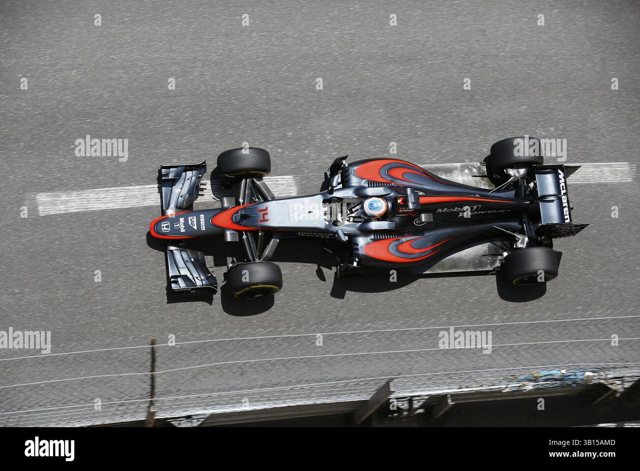 Fernando Alonso, McLaren, Formel 1 Grand Prix Monaco 2015 Stockfoto