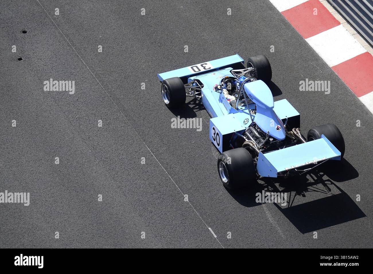 Amon AF101, Serie F, Formel-1-Rennwagen 1973-1976, 11. Grand Prix Monaco Historique, Fürstentum Monaco Stockfoto