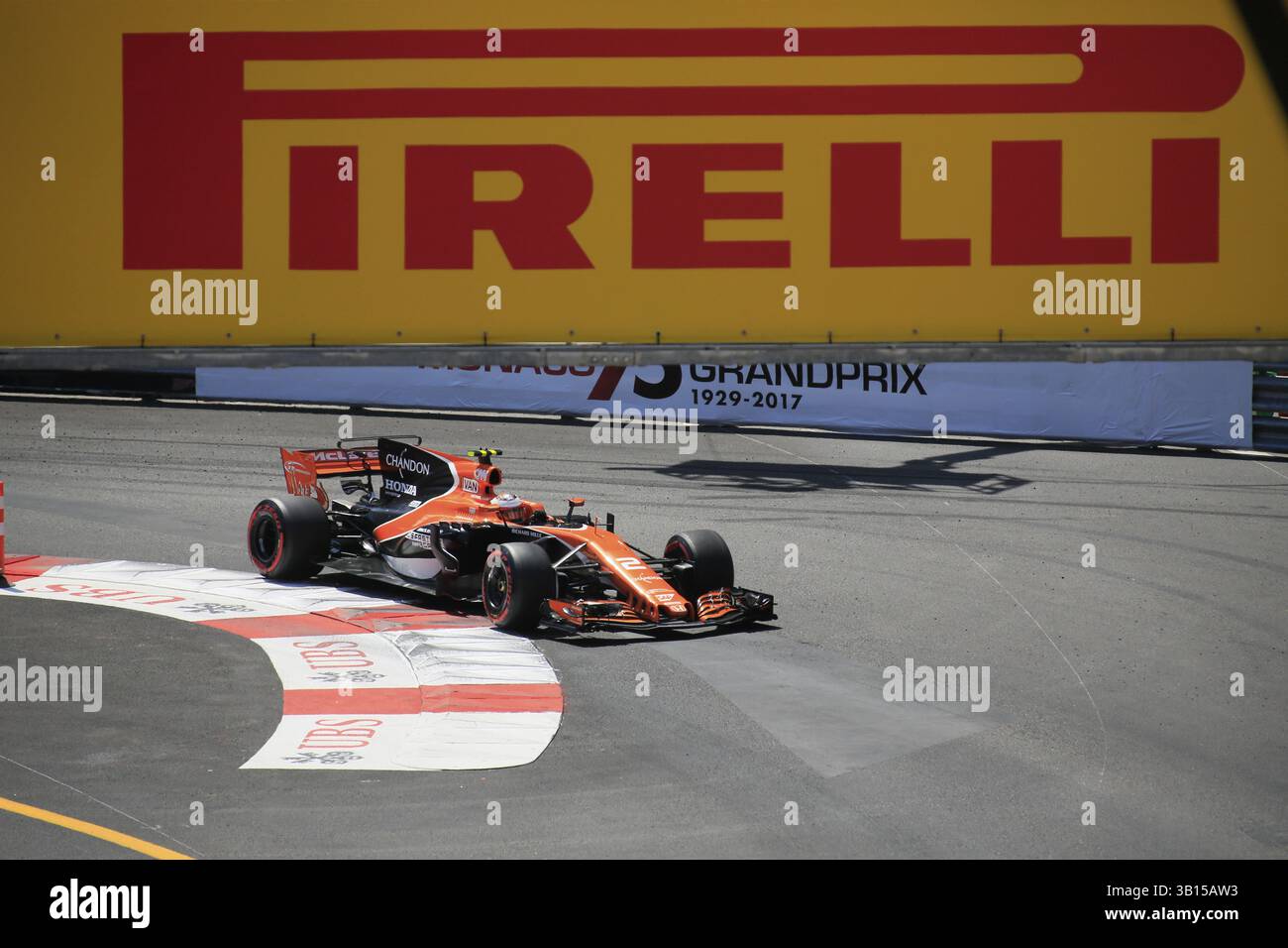 Stoffel Vandoorne, McLaren, Formel-1-Rennen, Formel 1, Formel-1-Grand-Prix Monaco 2017 Stockfoto