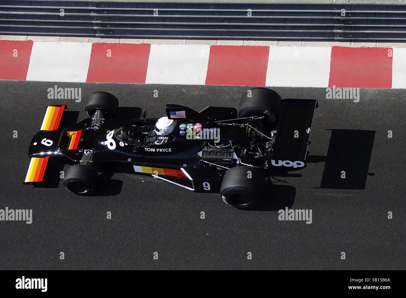 Shadow DN5, Serie F, Formel-1-Rennwagen 1973-1976, 11. Grand Prix Monaco Historique, Fürstentum Monaco Stockfoto