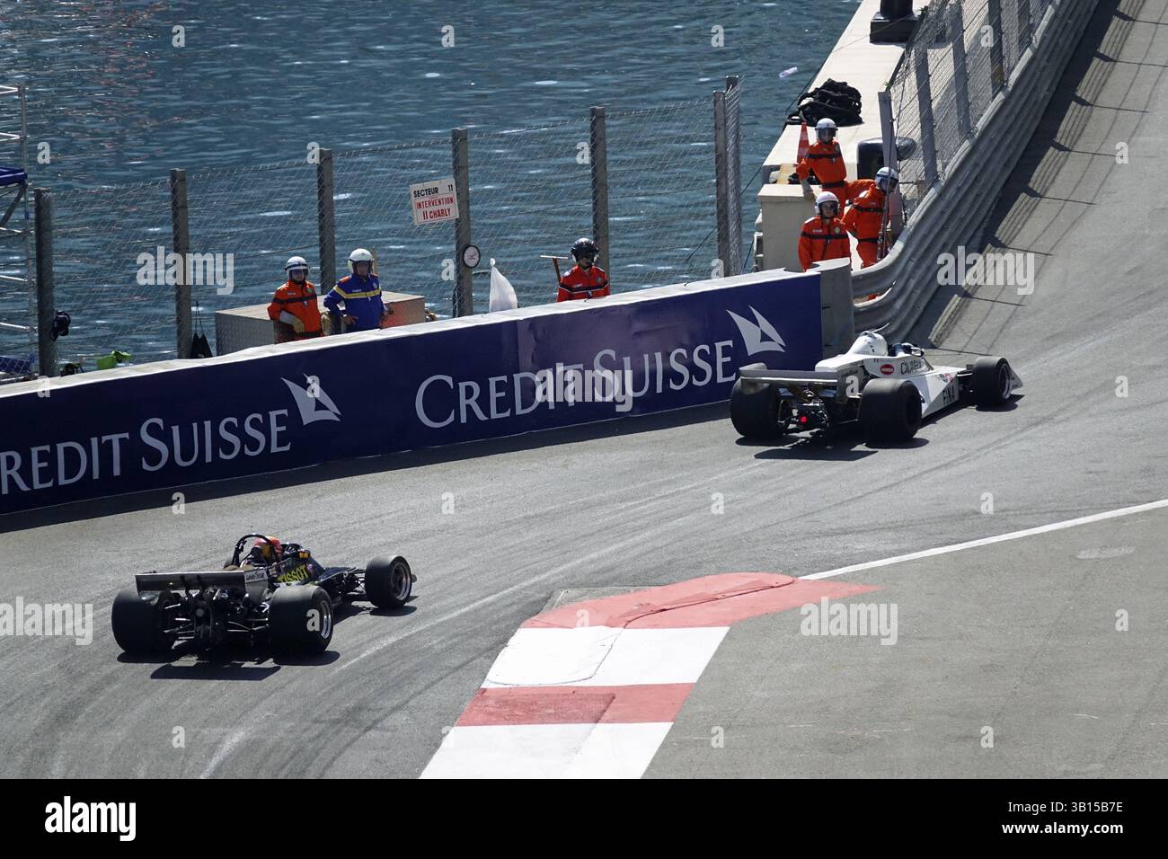 Hafenschikane, 11. Grand Prix Monaco Historique, Fürstentum Monaco Stockfoto