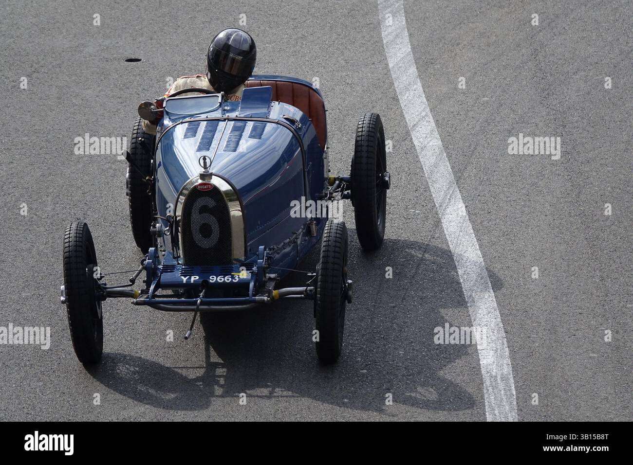Bugatti 37 aus dem Jahr 1926, aus der Parade der alten Rennwagen aus der Vorkriegszeit, 11. Grand Prix Monaco Historique 2018, Fürstentum Monaco Stockfoto