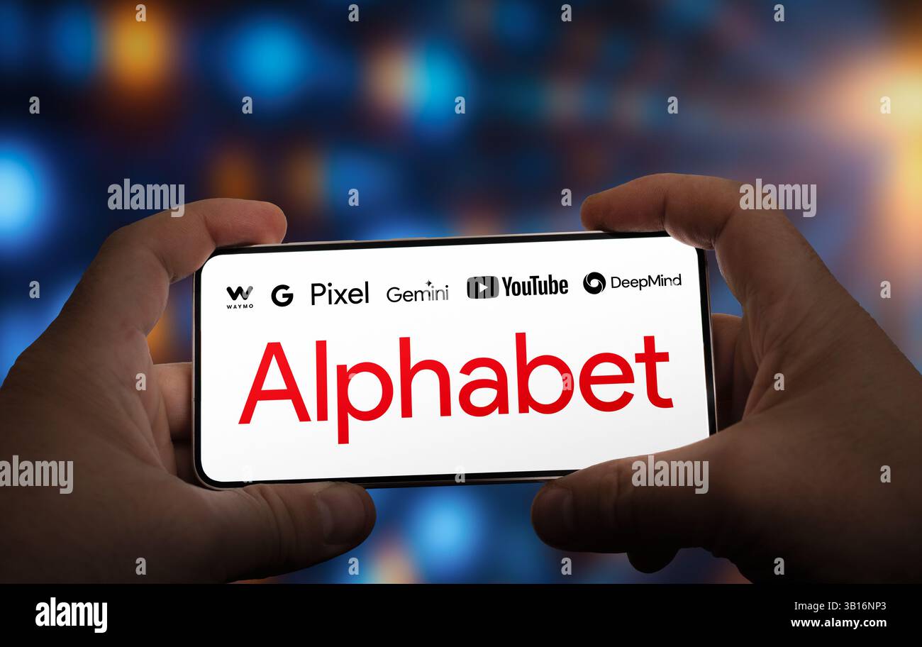 Alphabet Inc. Und Google – Tech Powerhouse treiben Innovation und Information voran Stockfoto Alphabet Inc. Und Google – Tech Powerhouse treiben Innovation und Information voran Stockfoto