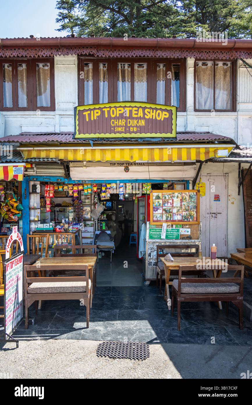 Char Dukan, Mussoorie, Uttarakhand, Indien Stockfoto