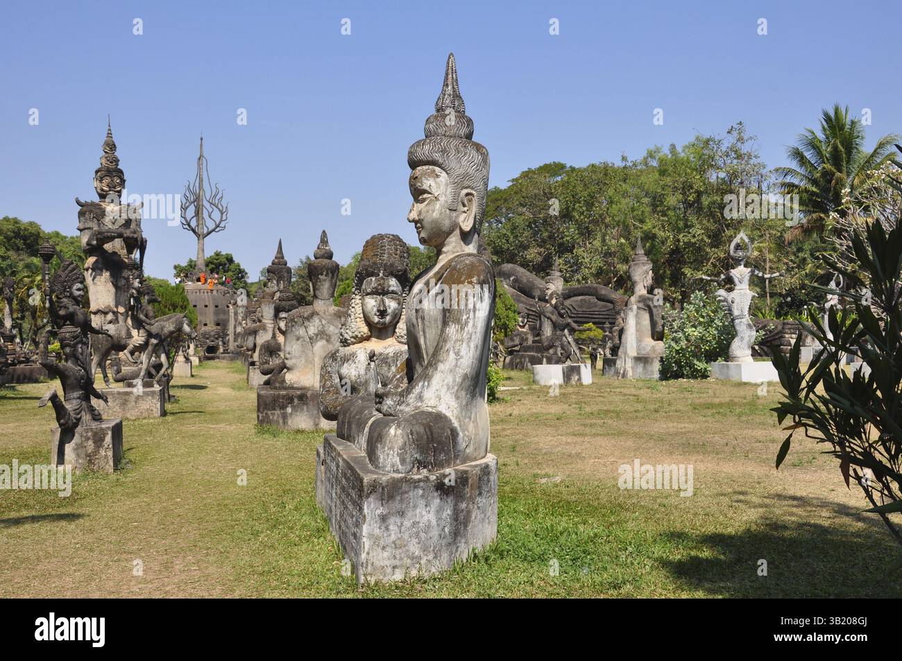 Buddha Park, in der Nähe von vientiane, laos Stockfoto