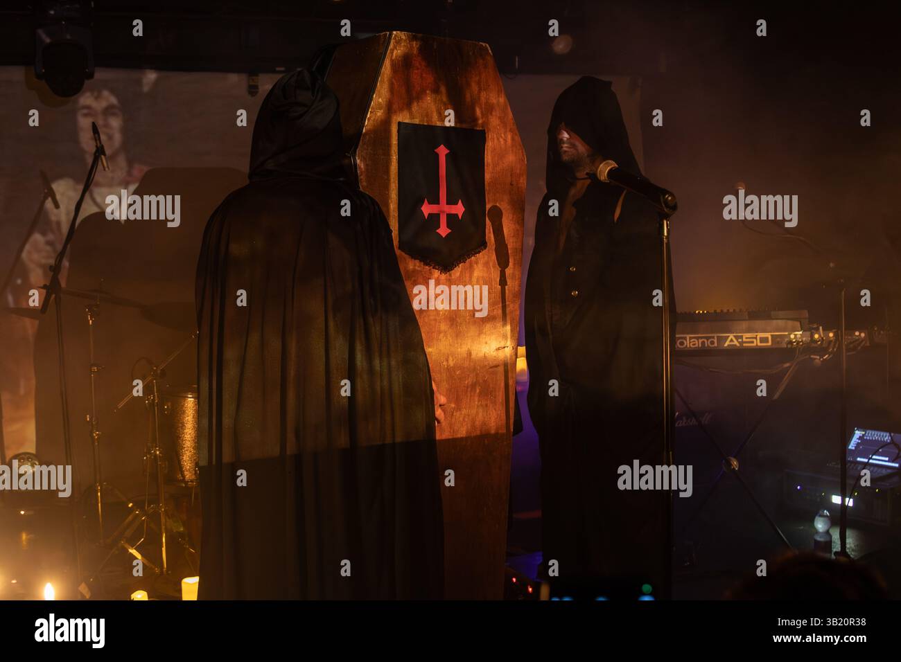 April 2025. Mocvara Zagreb, die Live-Show der amerikanischen Band Coven Stockfoto