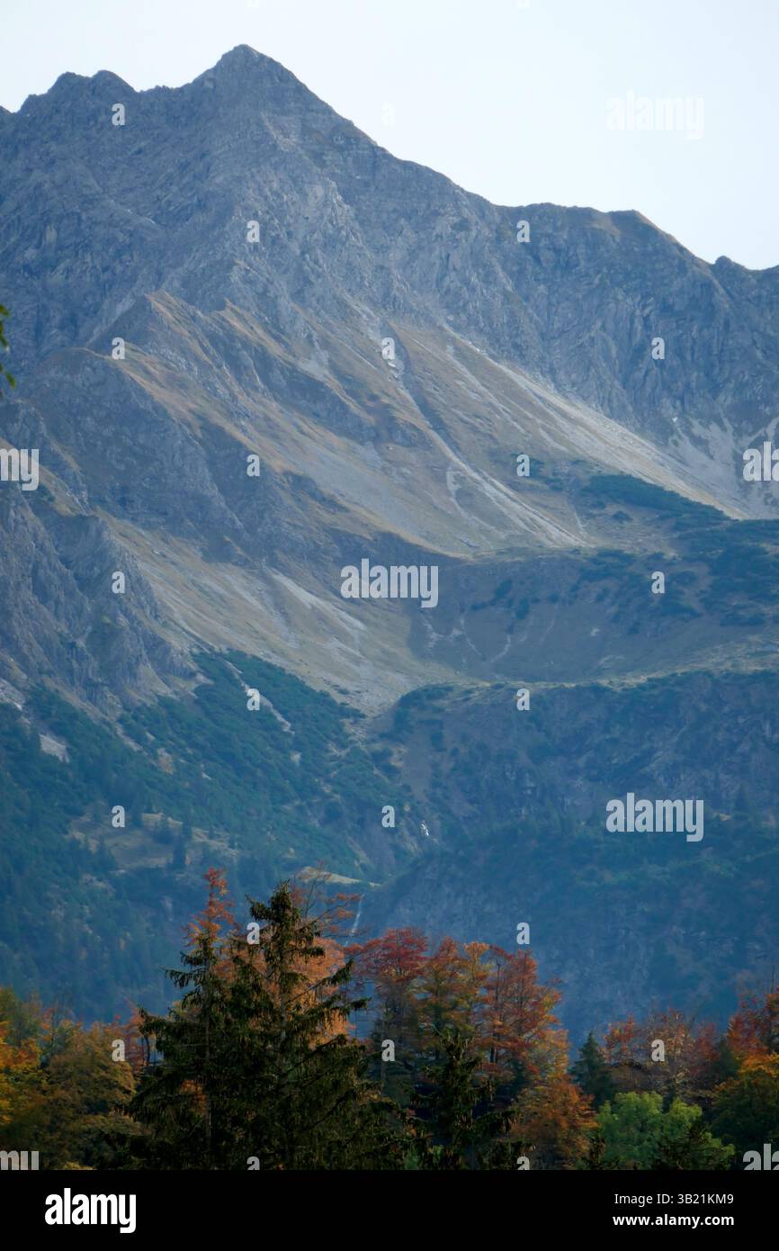 Naturpark Allgäuer Hochalpen Stockfoto