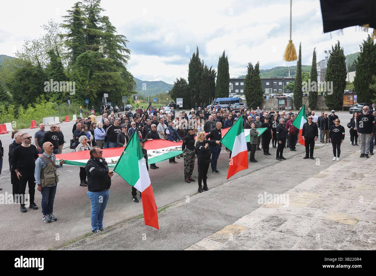foto della morte di mussolini