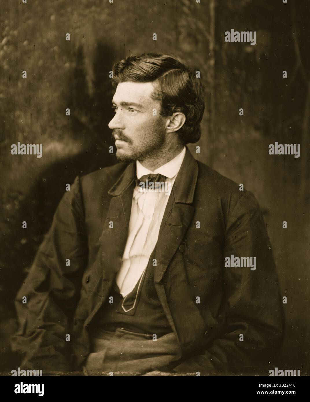 1865: Washington D.C., USA: Washington Navy Yard, District of Columbia. Samuel Arnold, ein Verschwörer. (Kreditbild: © BuyEnlarge/ZUMAPRESS.com) Stockfoto