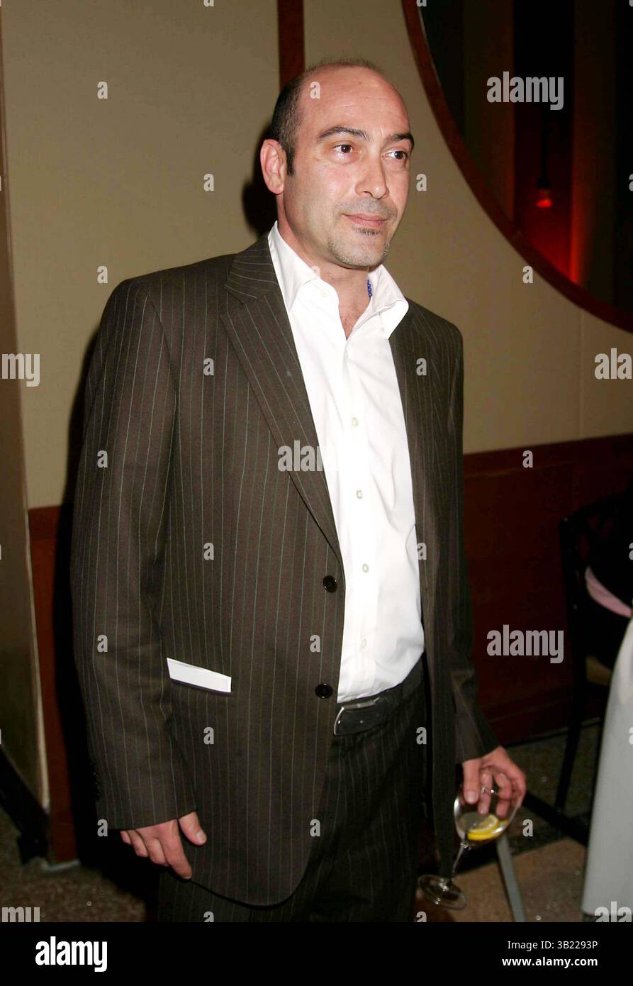 April 2007 - New York, New York, USA - K52694JBU.FOOD BANK OF NY CAN-DO AWARDS INSIDE COVERAGE AT CHELSEA PIERS , NEW YORK New York 04-23-2007. - JOHN VENTIMIGLIA(Foto: © Judie Burstein/Globe Photos/ZUMAPRESS.com) Stockfoto