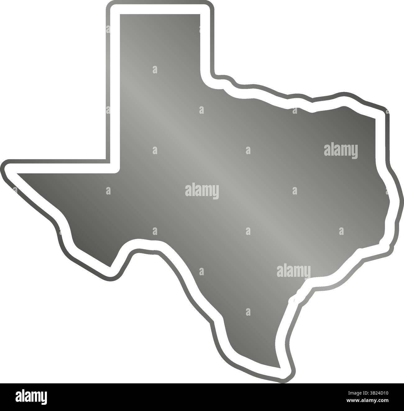 Texas Logo dallas Stern Vektorbild. Stock Vektor