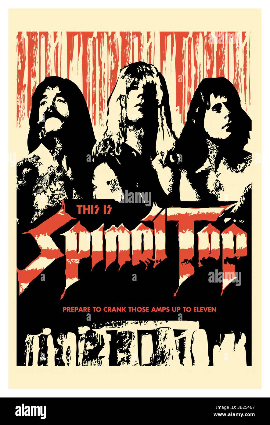 DIES IST SPINAL TAP (1984), REGIE: ROB REINER. Quelle: BILDER/Album der BOTSCHAFT Stockfoto