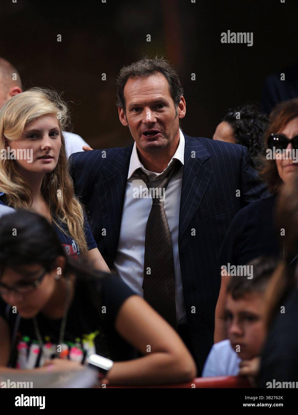 21. August 2009, New York City Bristish Schauspieler Mark Lester, der behauptet, er sei der Vater von Michael Jacksons Children in der Show „Today“ von NBC am 21. August 2009 in New York City (Credit Image: © Sharkpixs/ZUMA Press) Stockfoto