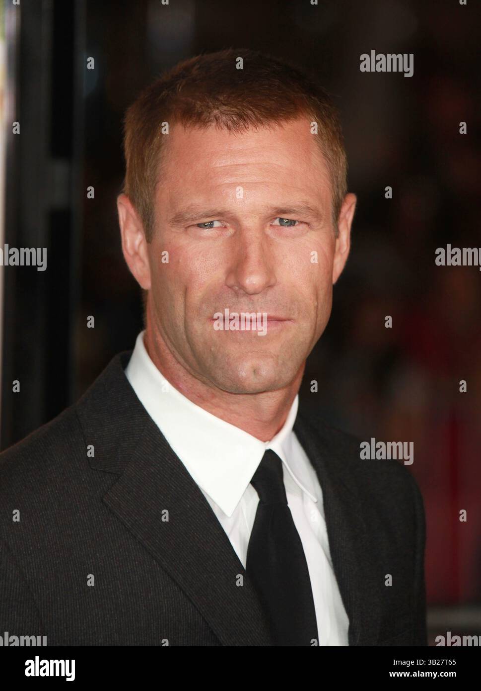 September 2009: Westwood, Kalifornien, USA: Schauspieler AARON ECKHART kommt zur „Love Happes“-Weltpremiere im Mann Village Theatre. (Foto: © Lisa O'Connor/ZUMA Press) Stockfoto