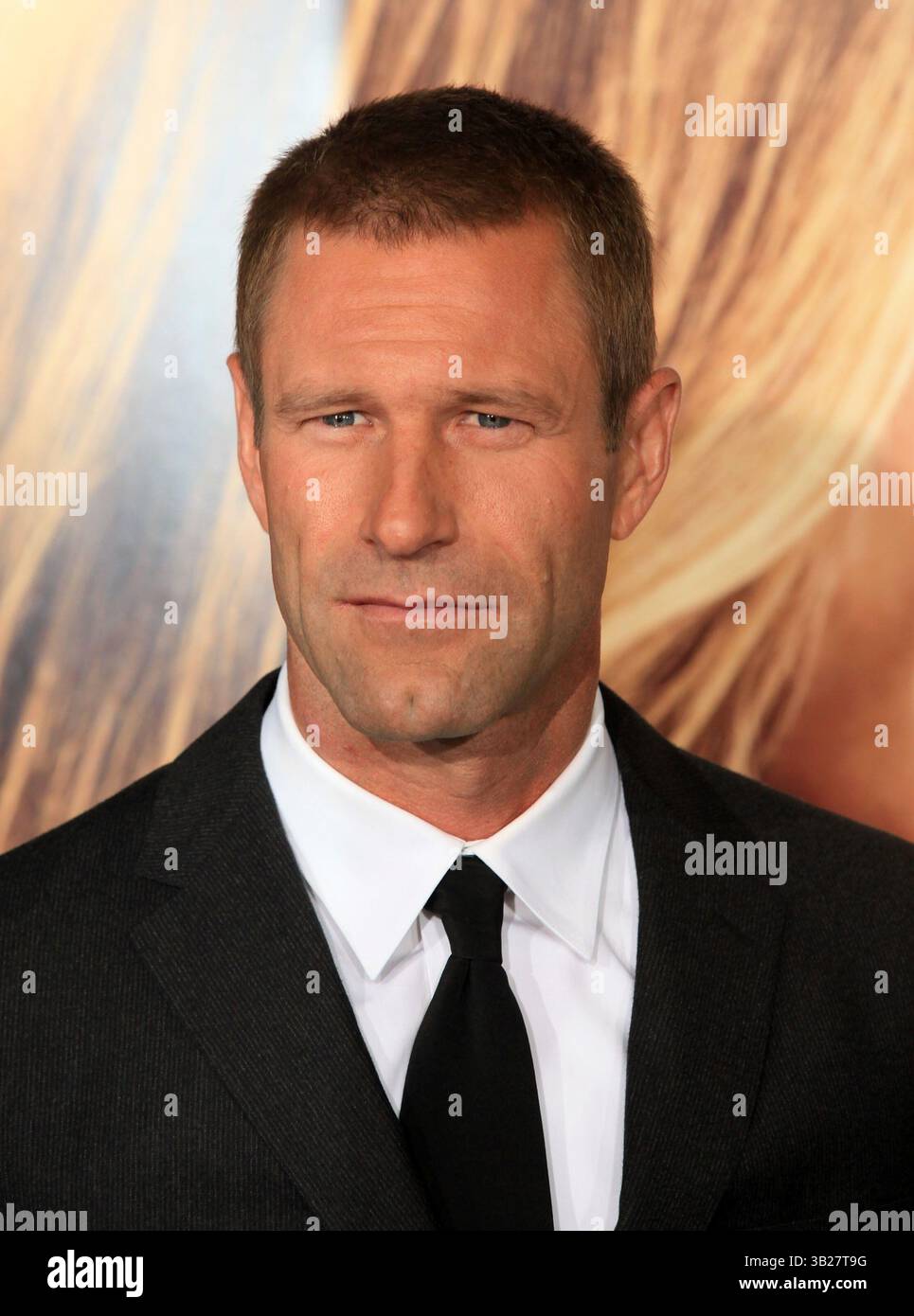 September 2009: Westwood, Kalifornien, USA: Schauspieler AARON ECKHART kommt zur „Love Happes“-Weltpremiere im Mann Village Theatre. (Foto: © Lisa O'Connor/ZUMA Press) Stockfoto